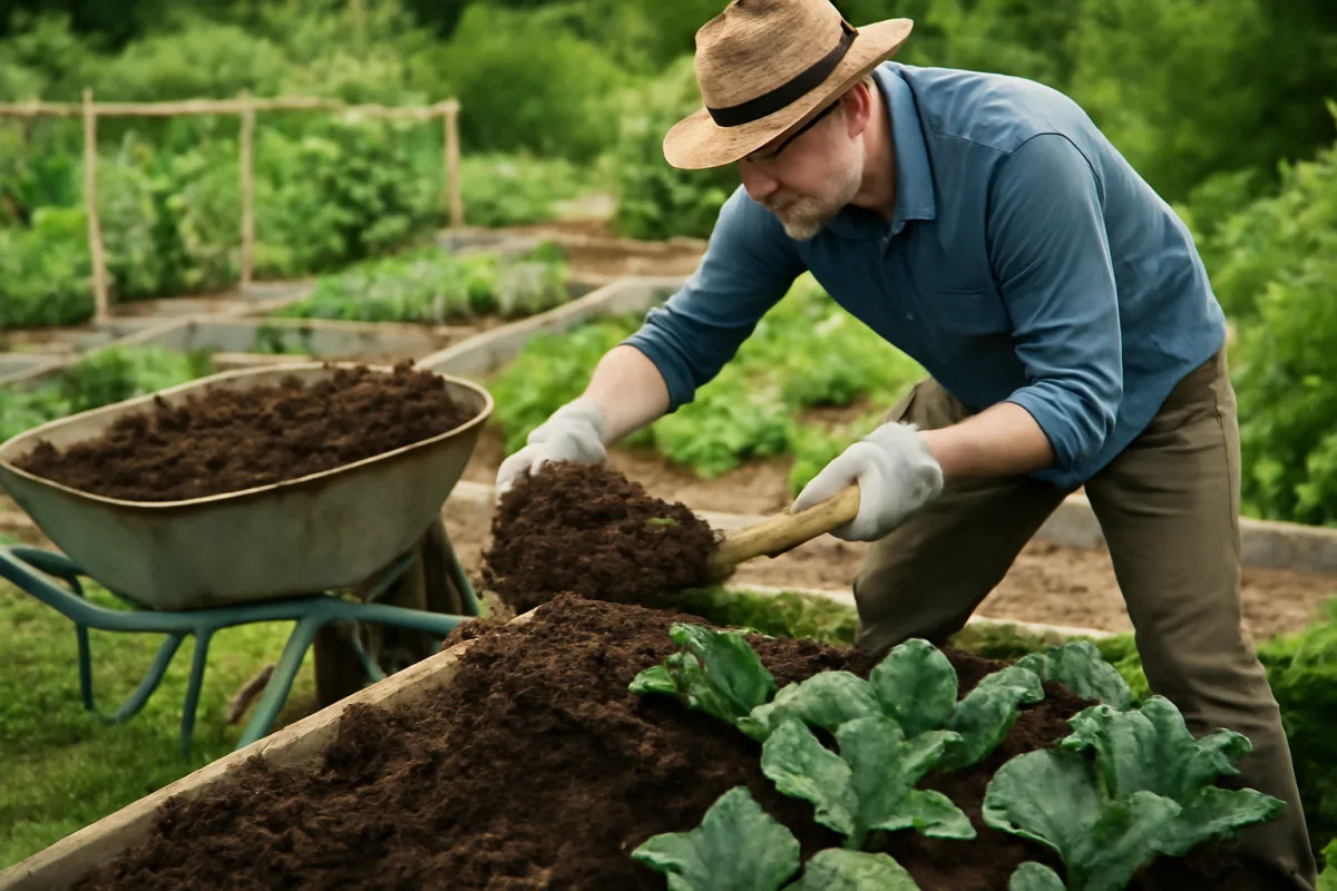 I vantaggi del letame maturo nell’orto sostenibile: come usarlo senza rischi