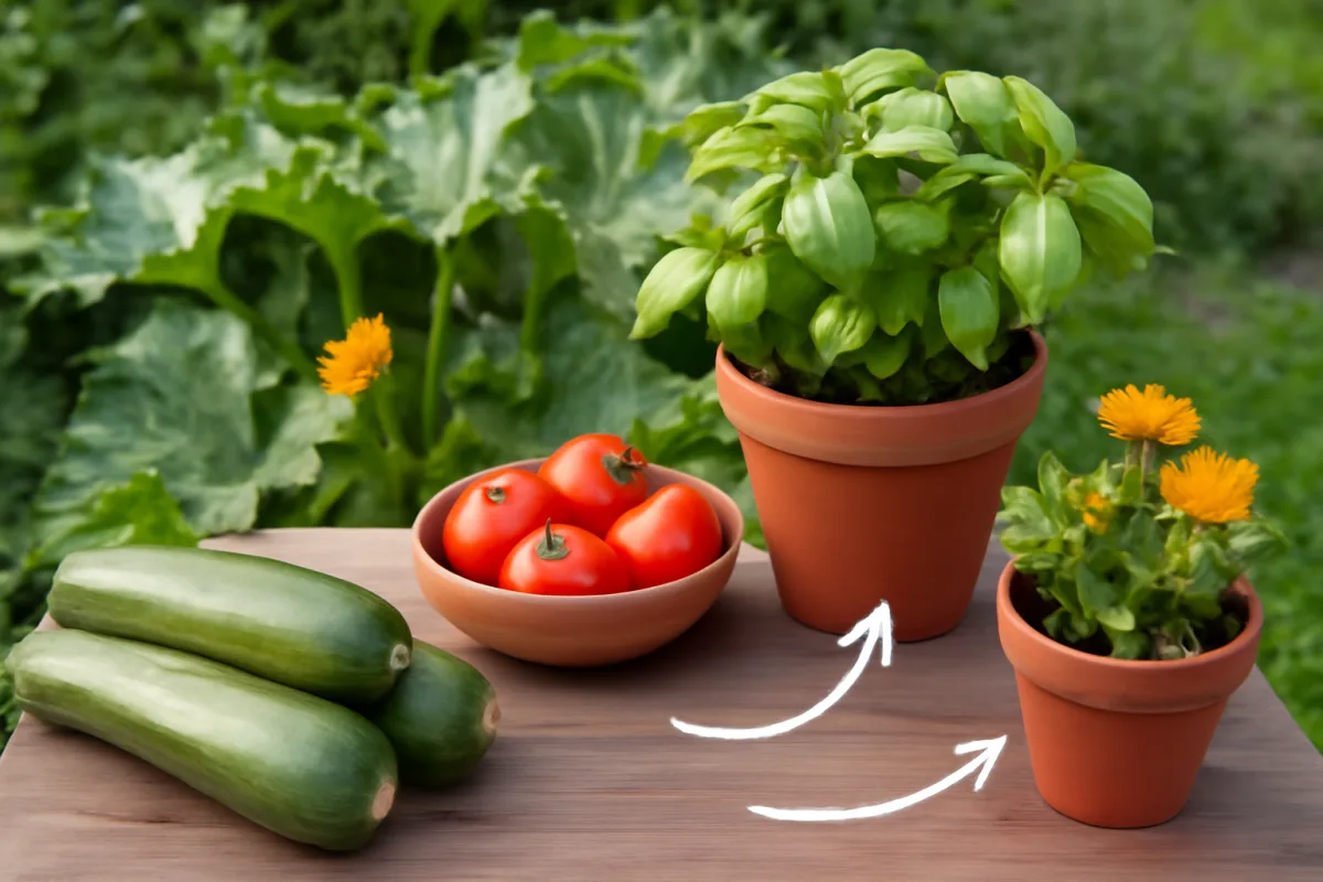 Cosa piantare vicino alle zucchine per aumentarne la produzione? Accostamenti vantaggiosi