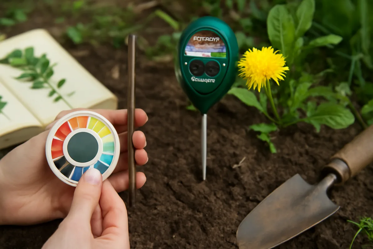 Come misurare il pH del suolo in modo naturale: strumenti e segnali da osservare