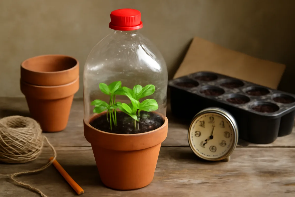 Realizzare una mini serra riciclata: materiali semplici che garantiscono temperatura ideale