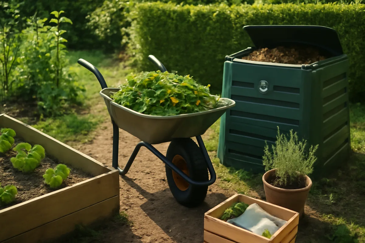 Gestione sostenibile dei rifiuti verdi: idee utili per l’orto e il giardino