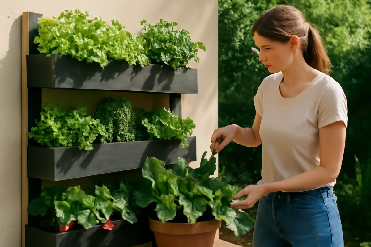 Orto verticale sostenibile: come realizzarlo per massimizzare lo spazio disponibile