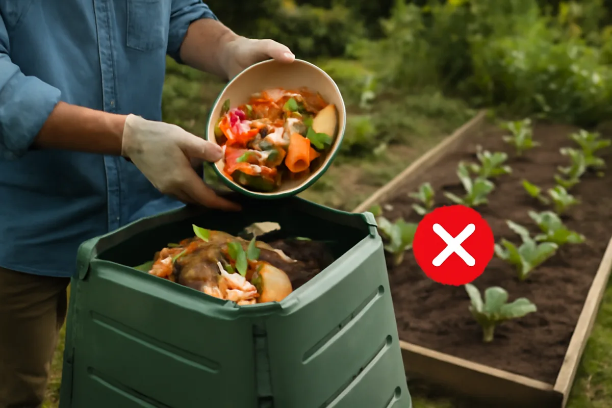 Cosa mettere nel composter per orto sostenibile? L’errore che danneggia molti raccolti