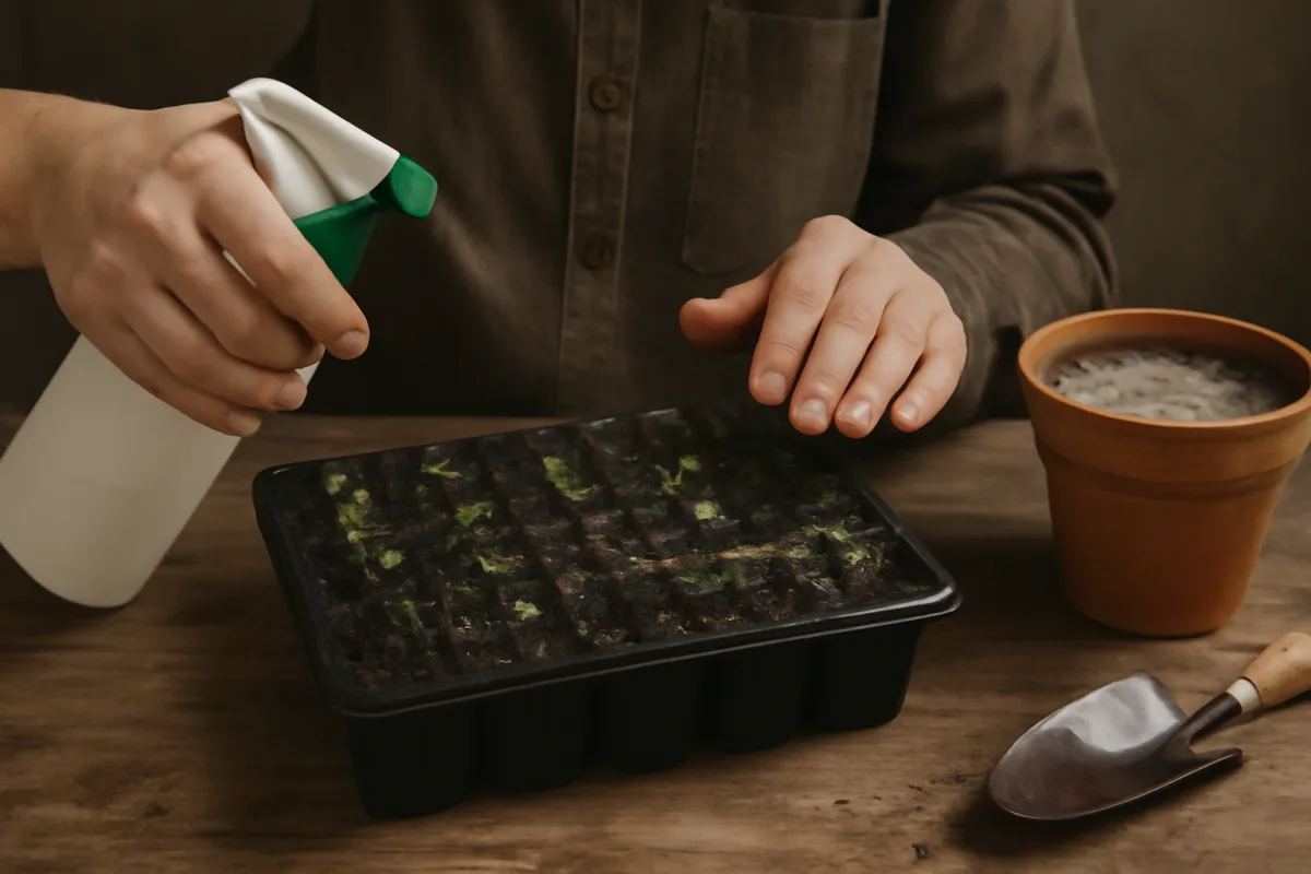 Come evitare funghi dannosi nei semenzai? Piccoli gesti che fanno la differenza