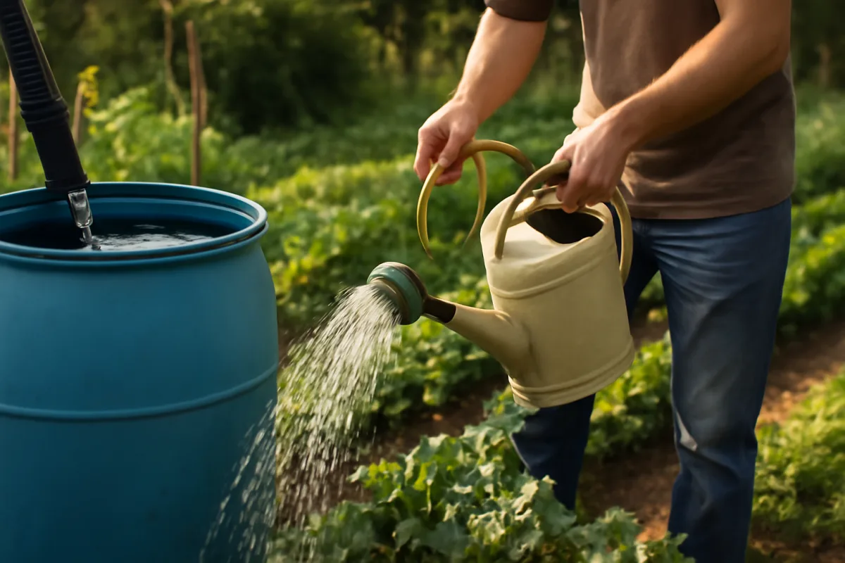 Come sfruttare l’acqua piovana per irrigare l’orto: soluzione semplice ed economica