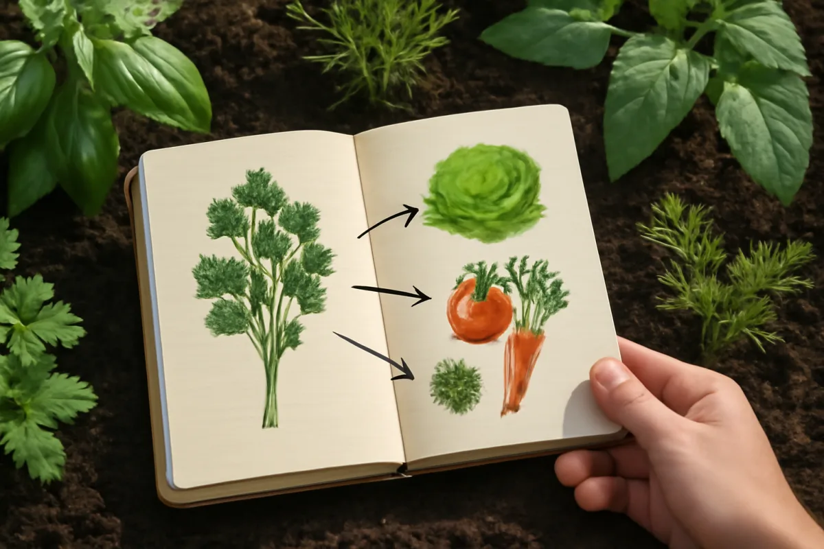 Quali erbe aromatiche aiutano la salute delle piante da orto? Scelte strategiche